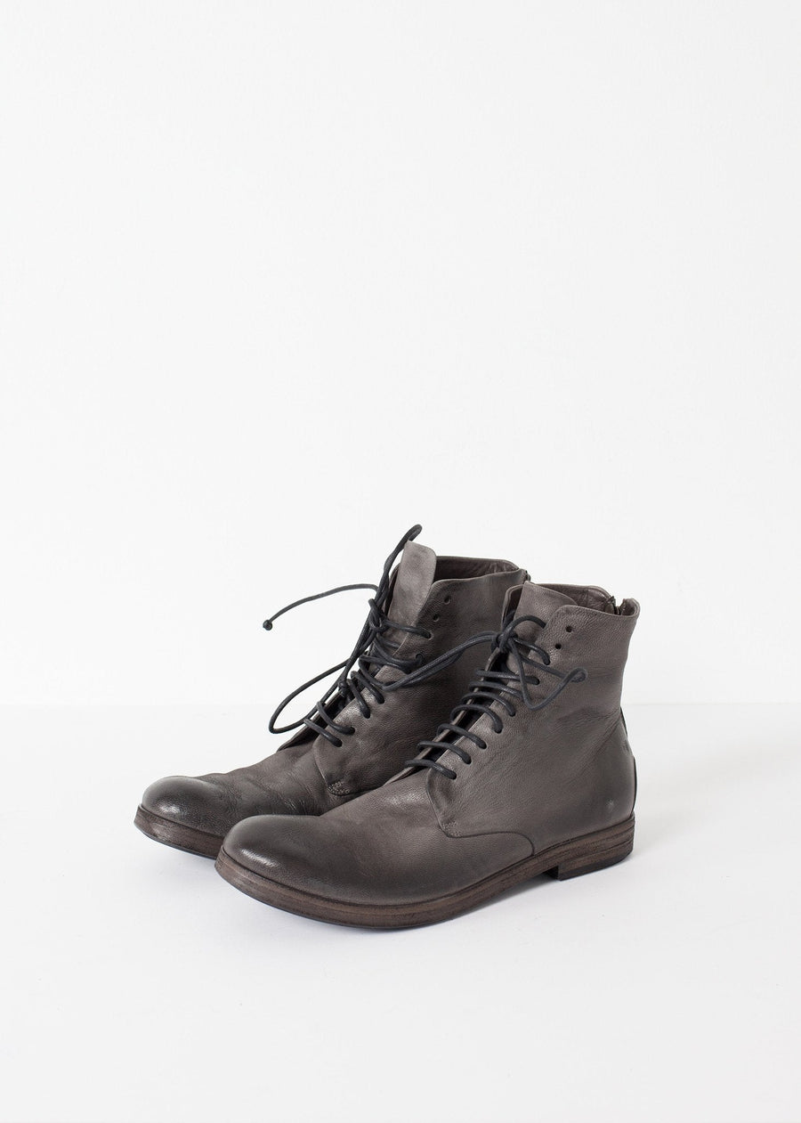 Listello Lace-Up Boot in Slate Grey